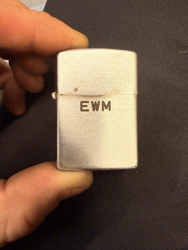 1953 steel zippo lighter - 1953-54,